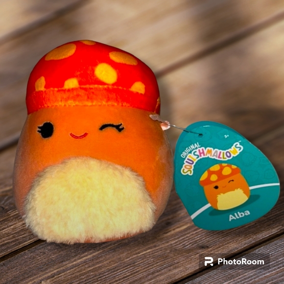 NWT 5" Alba Mushroom 🍄 Squishmallows - Picture 1 of 4